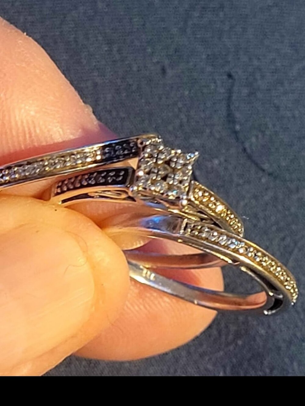 Diamond Wedding Set